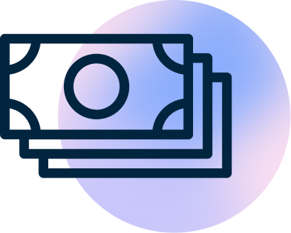 Less Agency Spend icon